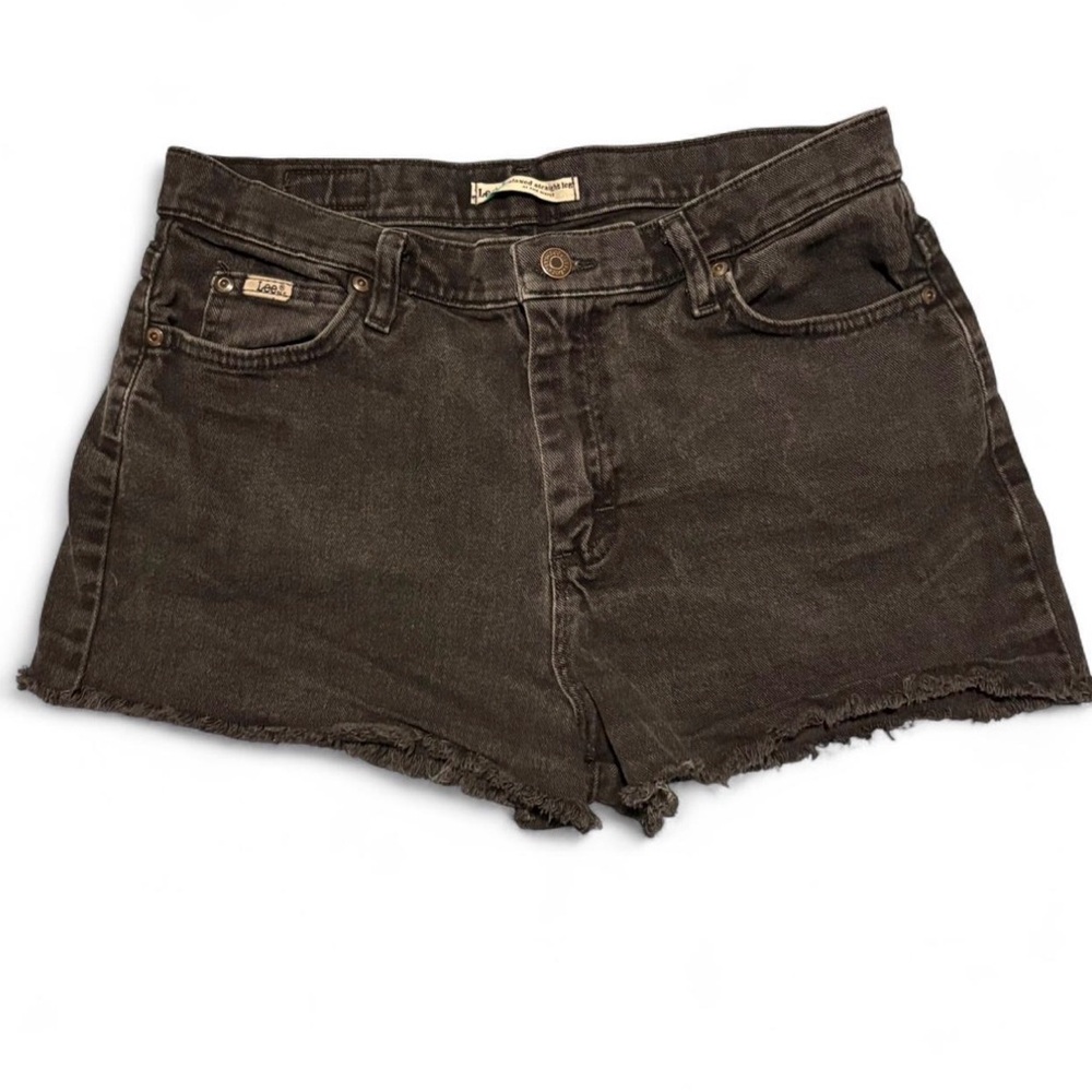 3/$12 Lee Vintage Cutoff Denim Shorts – Off Black Women’s Size 10